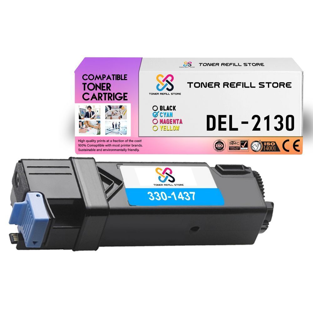 TRS 330-1437 Cyan Compatible for Dell 2130CN 2135CN Toner Cartridge