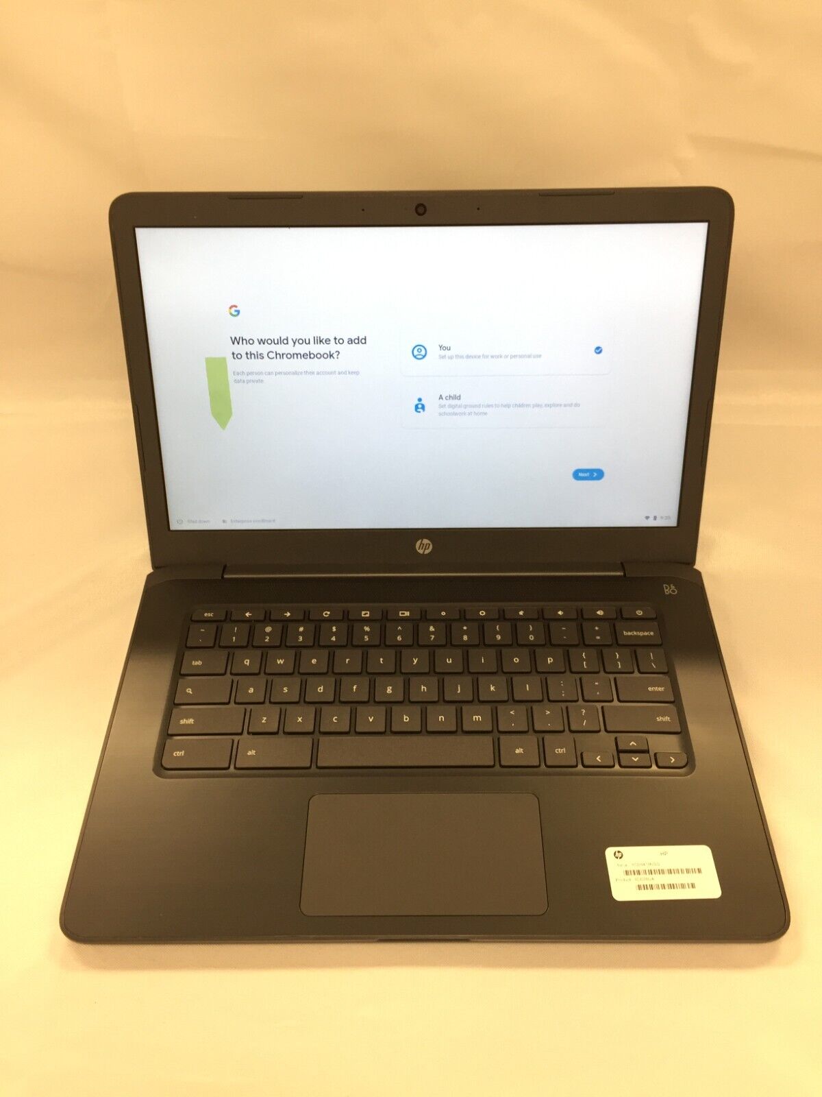 HP 14-db0023dx Chromebook 14