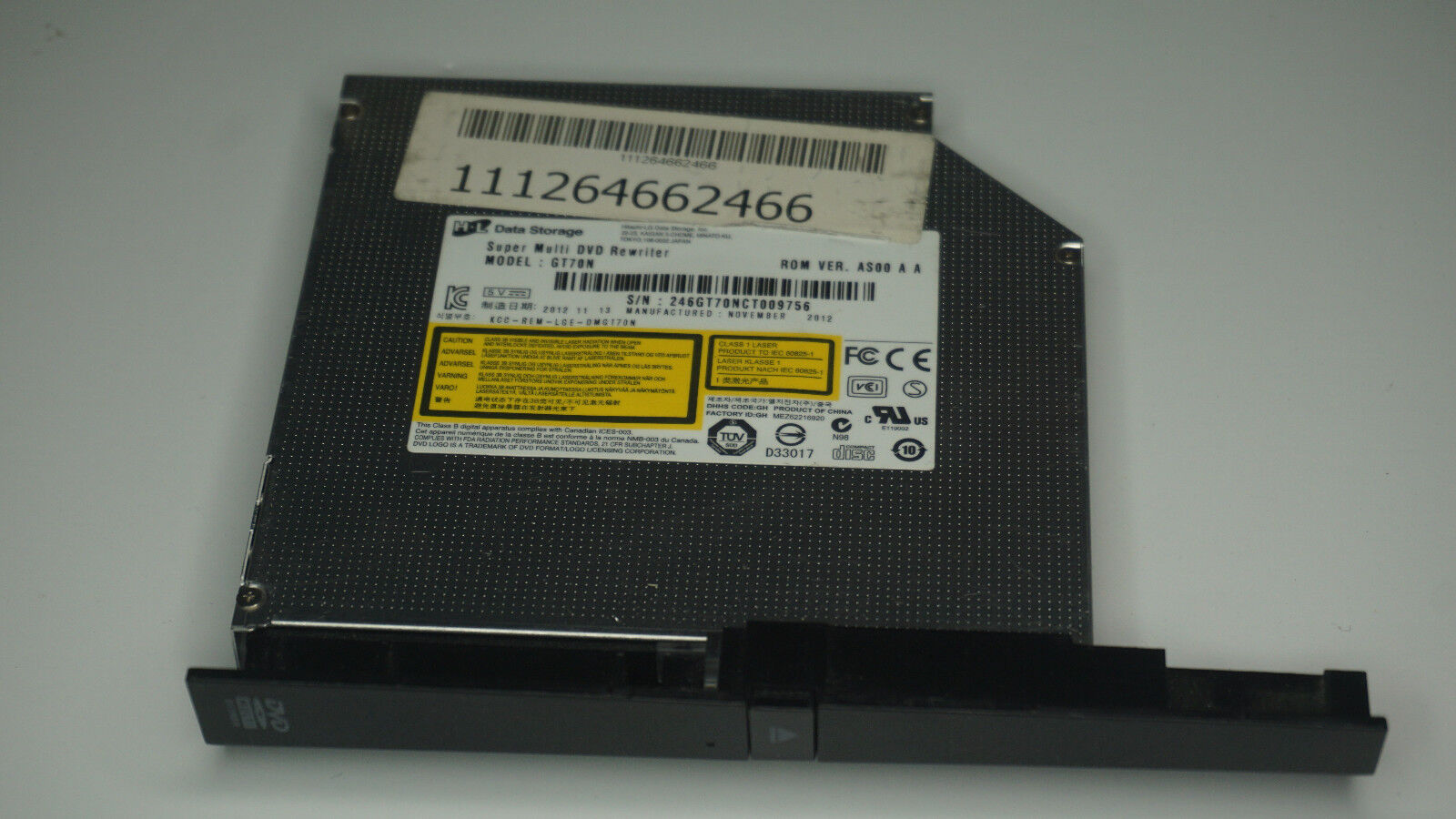 OEM ET2220 H-D Data Storage GT70N  Multi DVD Drive Burner from ASUS ET2220i AIO