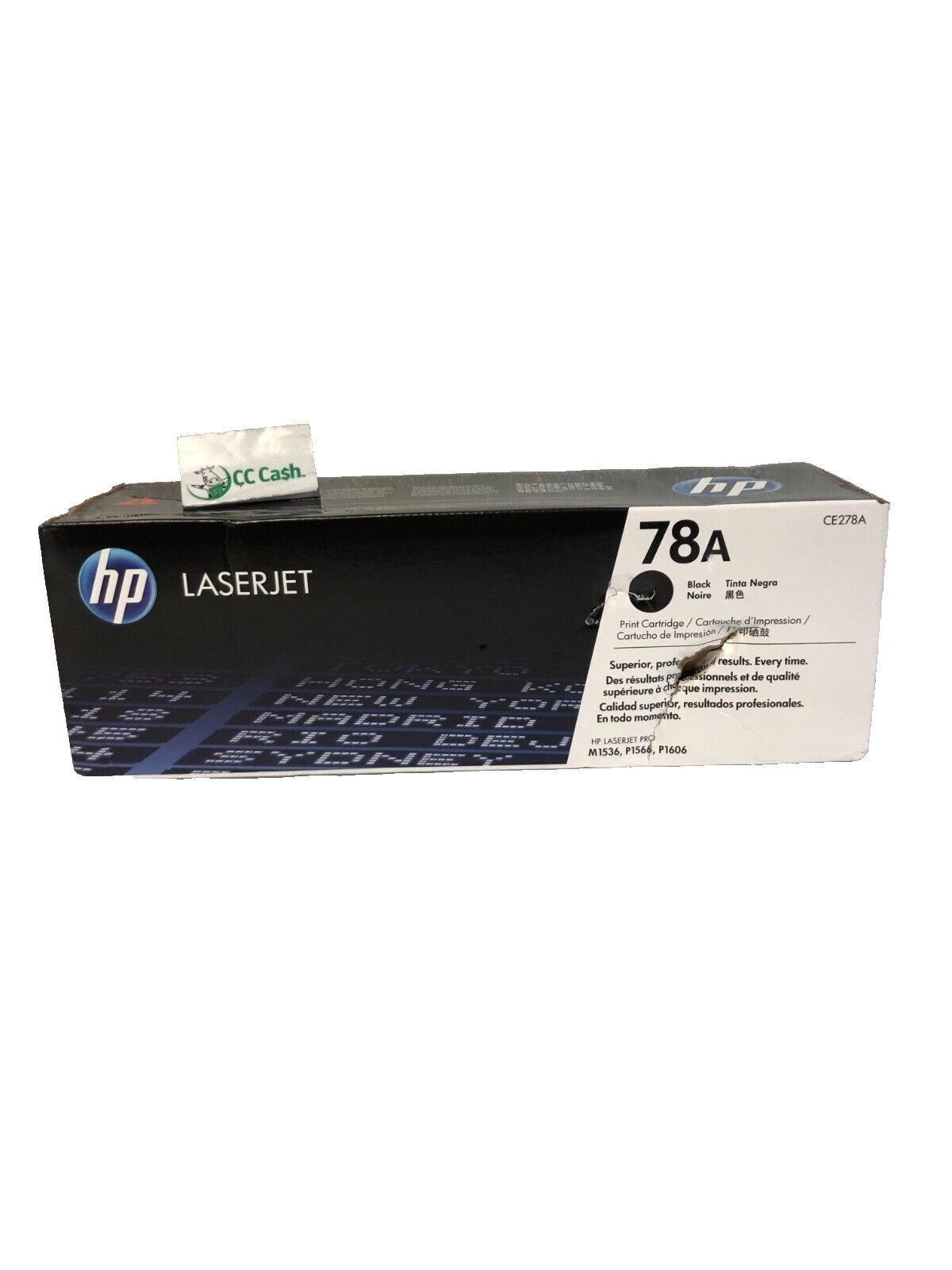 Genuine HP 78A Black CE278A Print Cartridge  D