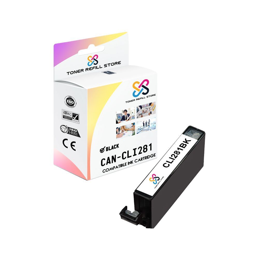 TRS CLI281 Black HY Compatible for Canon Pixma TR7520 TR8520 Ink Cartridge