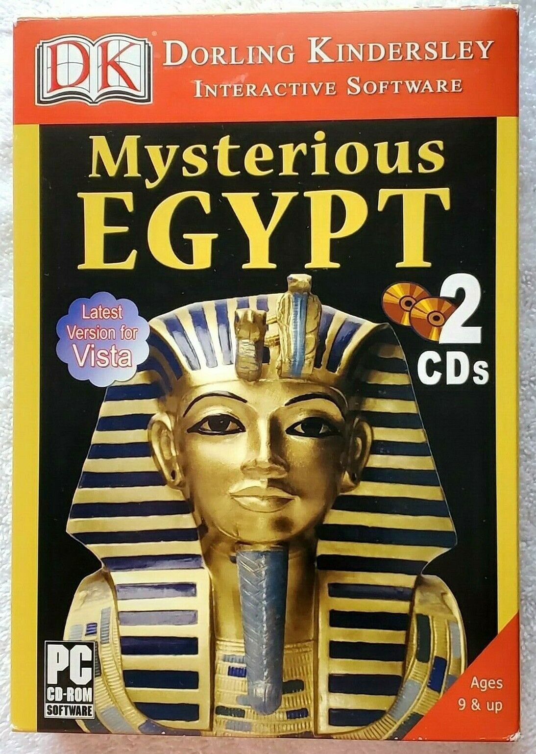 Mysterious Egypt PC Activity 95/98/ME/XP/Vista Homeschool School Travel Learning