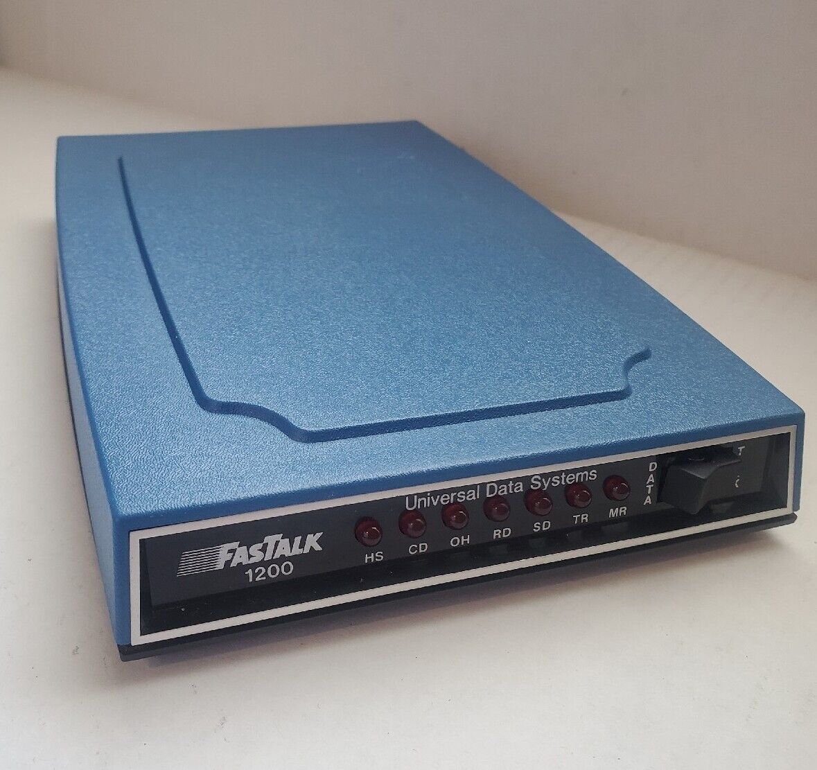Vintage UDS Fastalk 1200 External Modem - Universal Data Systems - Working