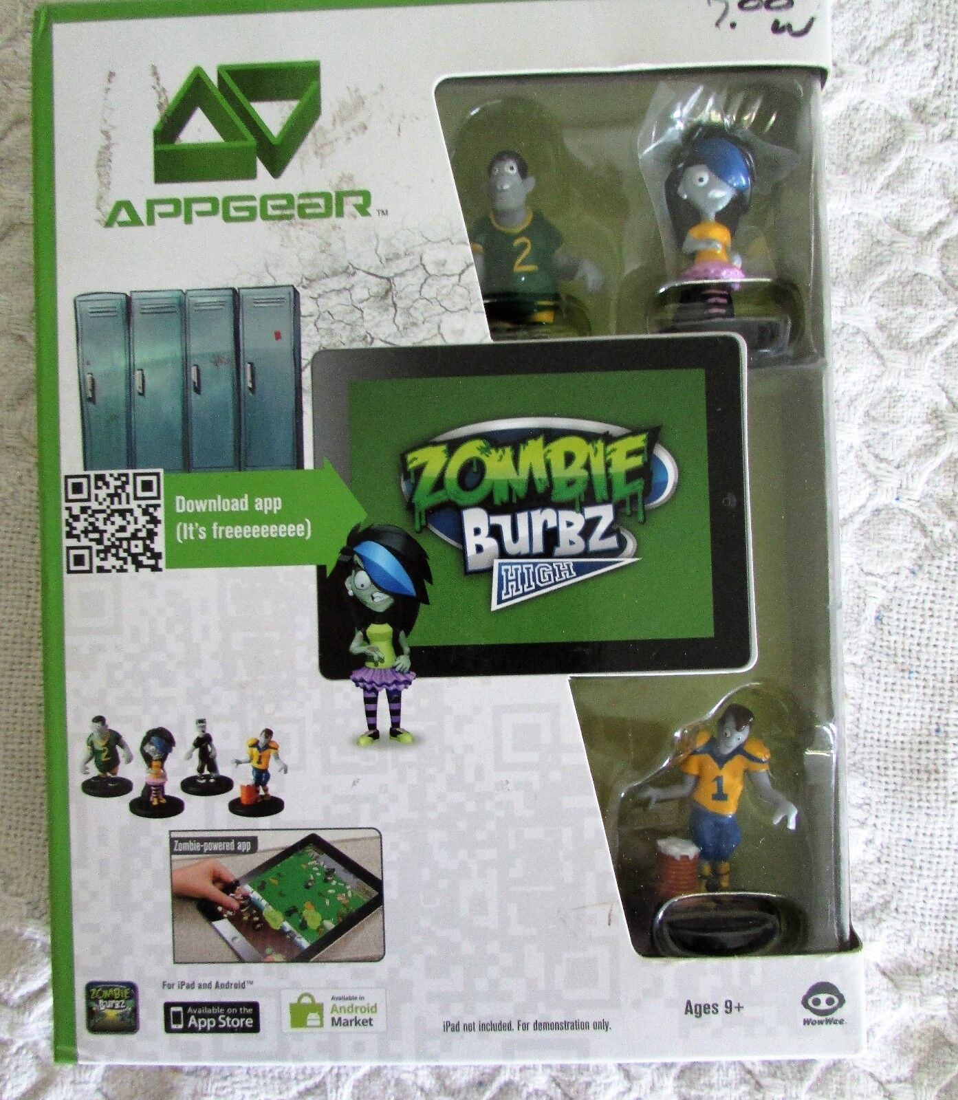 New APPGEAR Zombie Burbz High  Multi Mobile App iOS/Android Video Game