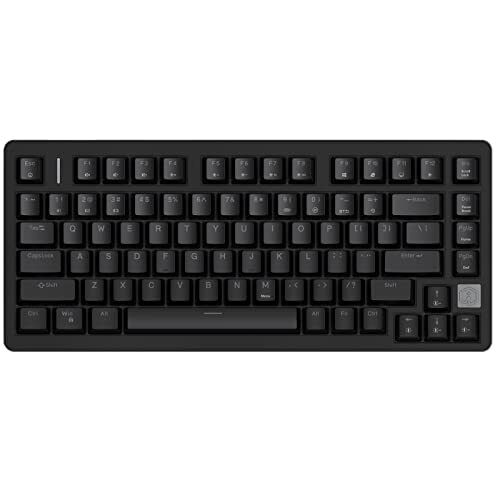 FE75Pro Hot Swappable Mechanical Keyboard, Wireless TKL 75% RGB 81Keys Black