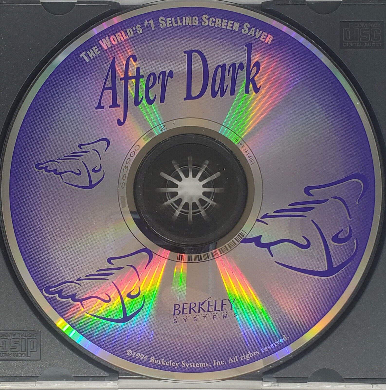 VTG After Dark 3.2 Screen Saver PC CD Win 3.x - 1995 Berkeley Systems - Tested