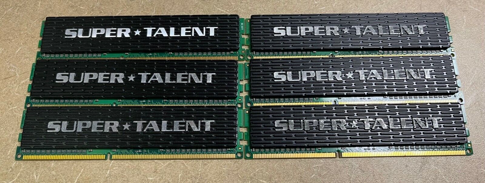 6GB SUPER TALENT WA133UX3G8 DDR3 1333 3G(6X1G) KITS CL8 MEMORY 