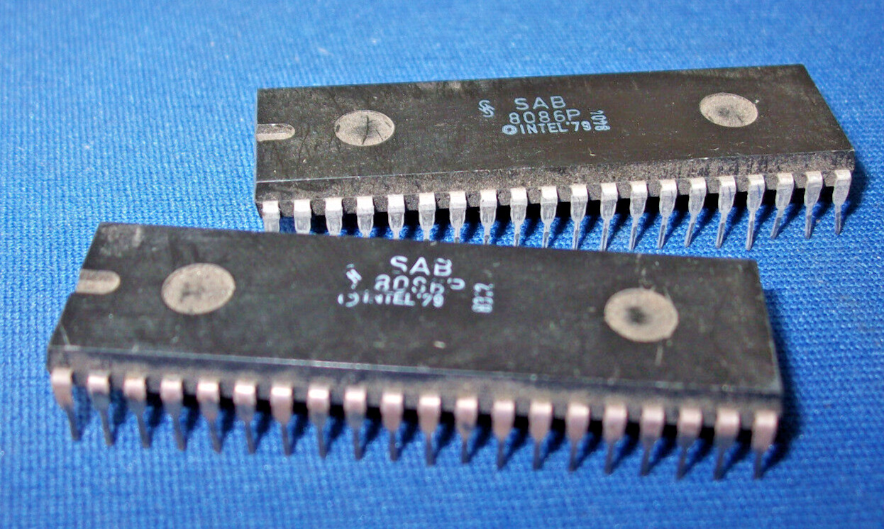 QTY-1 SAB8086P SIEMENS 8086P CPU 40-Pin DIP IC Vintage 1984+ RARE LAST ONES