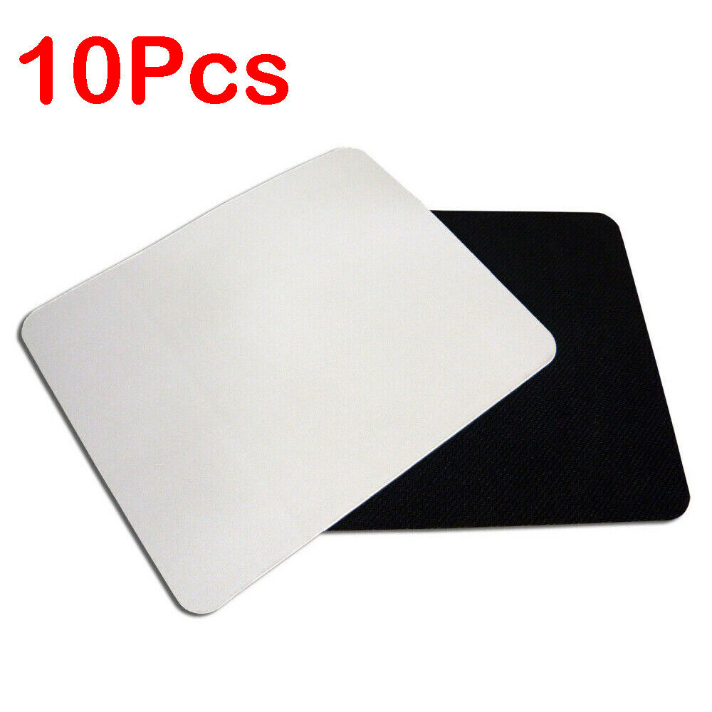 10Pcs Blank Mouse Pad Sublimation Transfer Heat Press Printing DIY Printed Gift