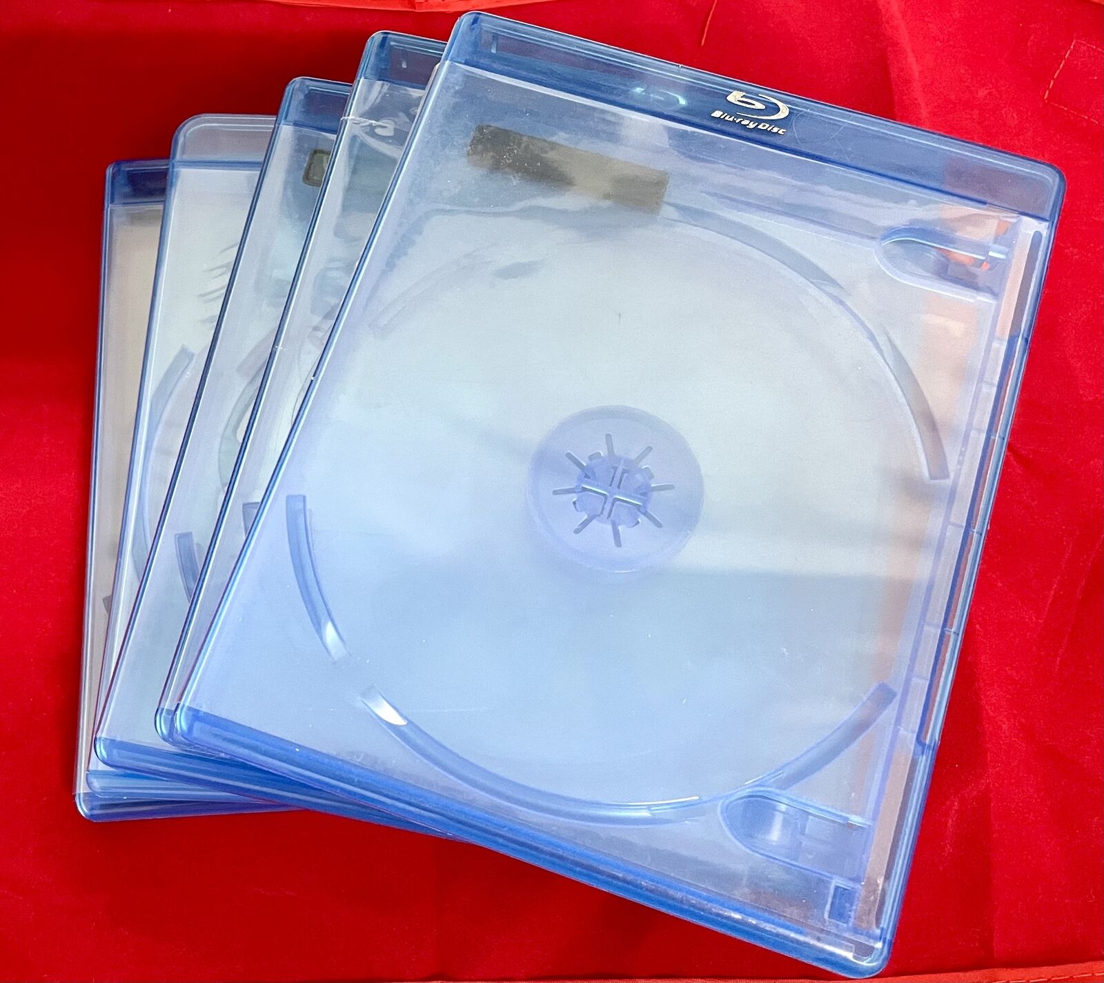 Pack of ( 25 ) Blu-Ray Standard Empty Replacement Cases - Holds 2
