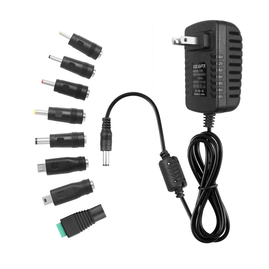 12V Power Supply Adapter Cord for Western Digital WD My Book External Hard Drive