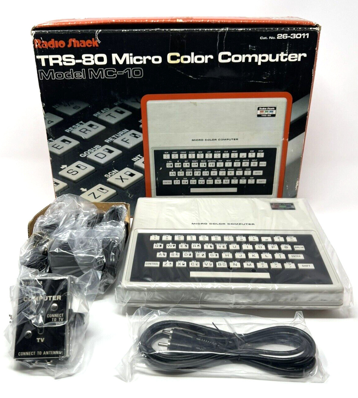 Radio Shack TRS-80 Micro Color Computer MC-10 26-3011 Tandy 1983 - New Open Box