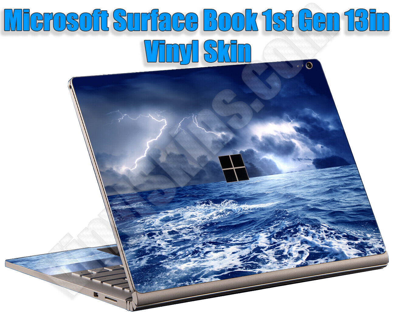 Any 1 Vinyl Sticker/Skin for Microsoft Surface Book 1st Gen. - Free US Shipping
