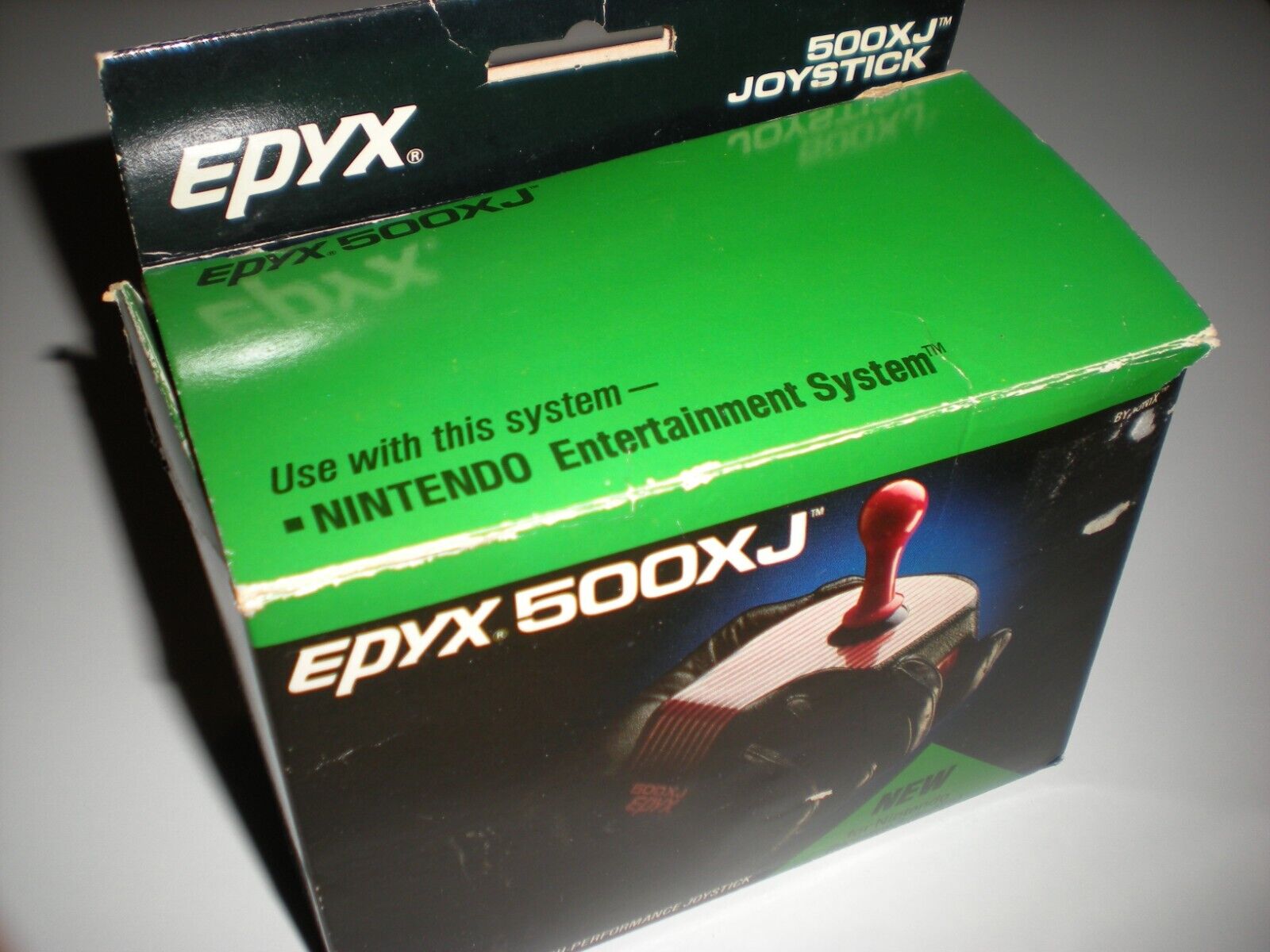 Epyx 500XJ joystick for Nintendo NES.  Retro. New old stock.  Rare. By Konix.