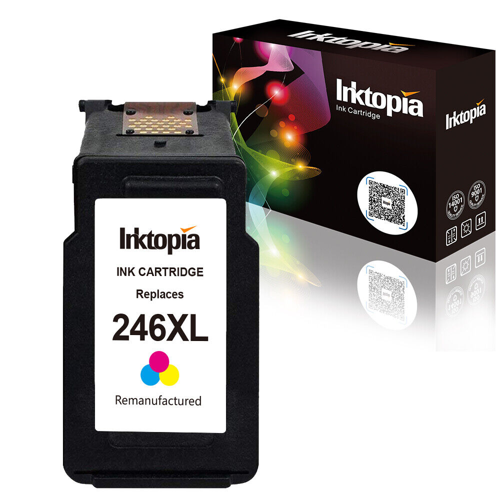 High Yield PG-245 XL CL-246 XL Ink Cartridge for Canon Pixma MG2525 TS3122 MX492