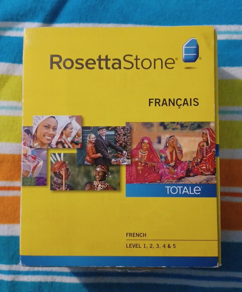Rosetta Stone V4 TOTALe: French Level 1-5 Set for PC, Mac