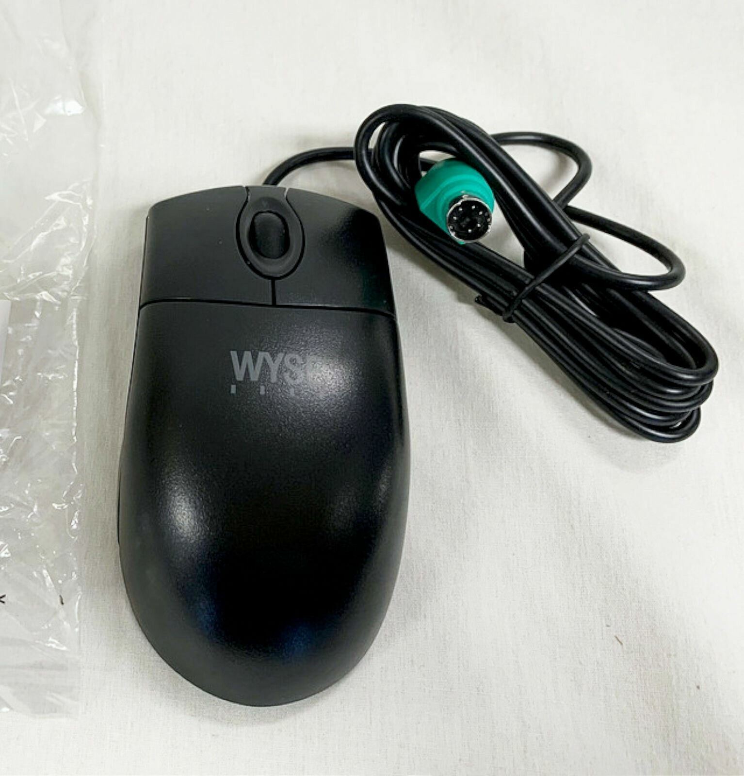 NEW OEM Wyse Dell MO42KOP PS/2 Black Scroll Wired Optical Mouse 770510-21L PS-2