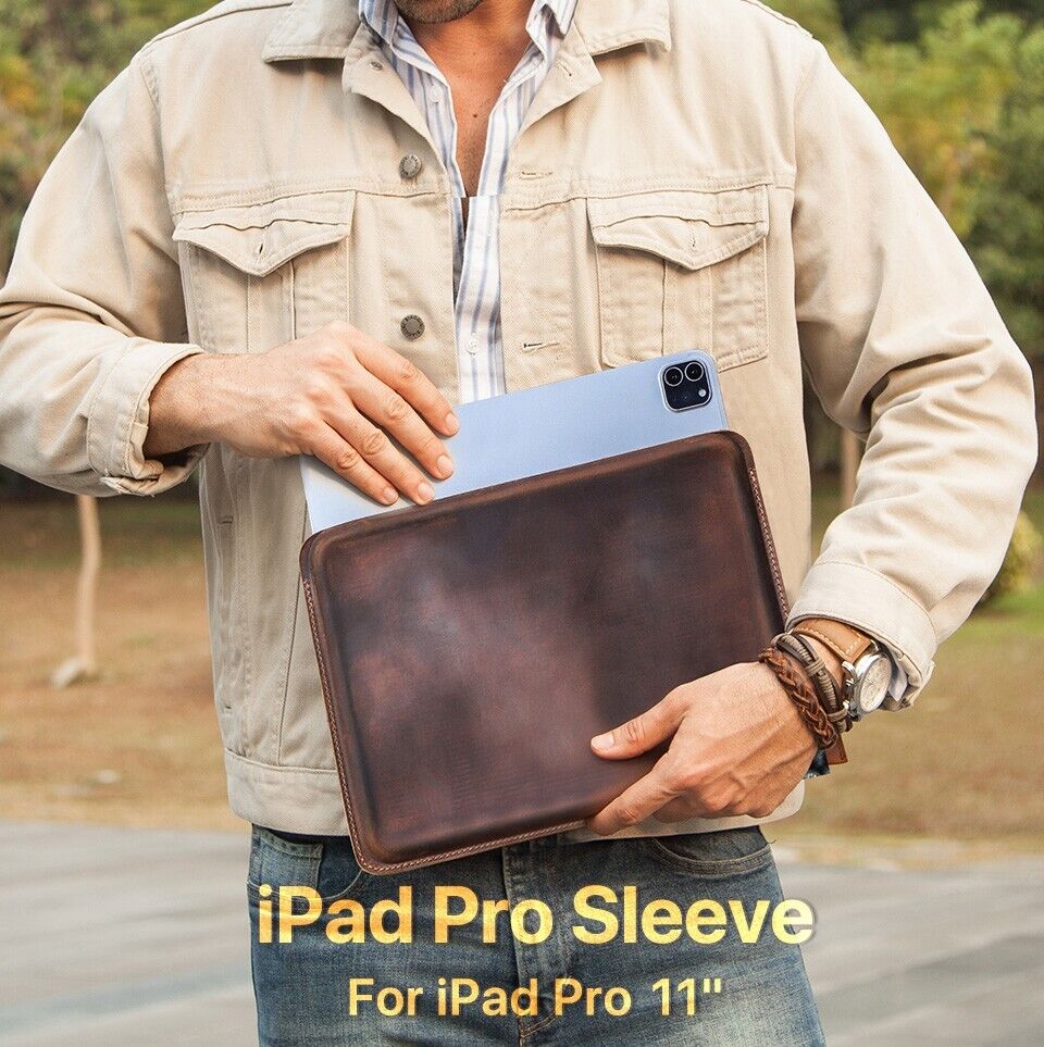 Leather Tablet Sleeve Case Cover For iPad Pro 11\