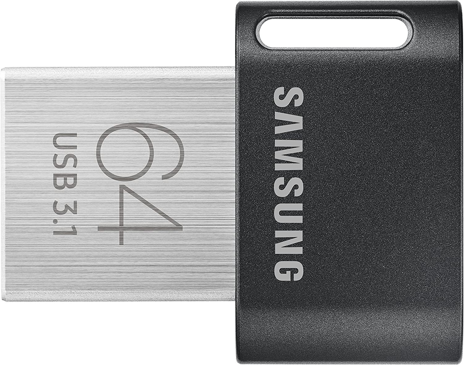 SAMSUNG MUF-64AB/AM FIT plus 64GB - 300Mb/S USB 3.1 Flash Drive Black/Sliver