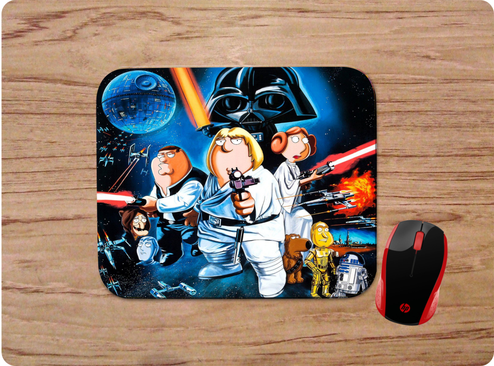 FAMILY GUY BLUE HARVEST CUSTOM MOUSE PAD GAMING COMPUTER HOME OFFICE 