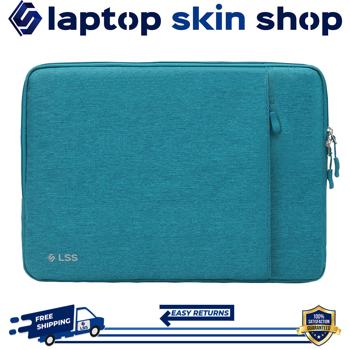 Laptop Sleeve Case Carry Bag Protective Shockproof Handbag 12-12.9 Inch Teal