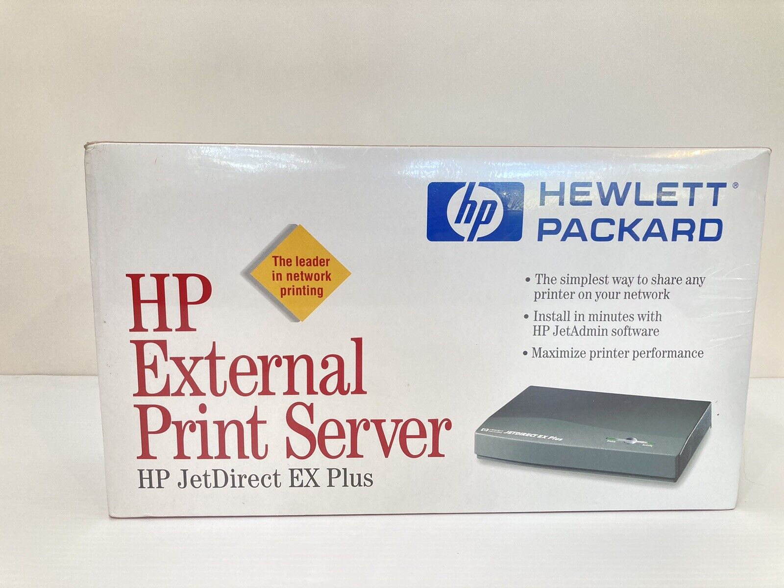 HP External Print Server JetDirect EX Plus External Parallel Print NEW SEALED