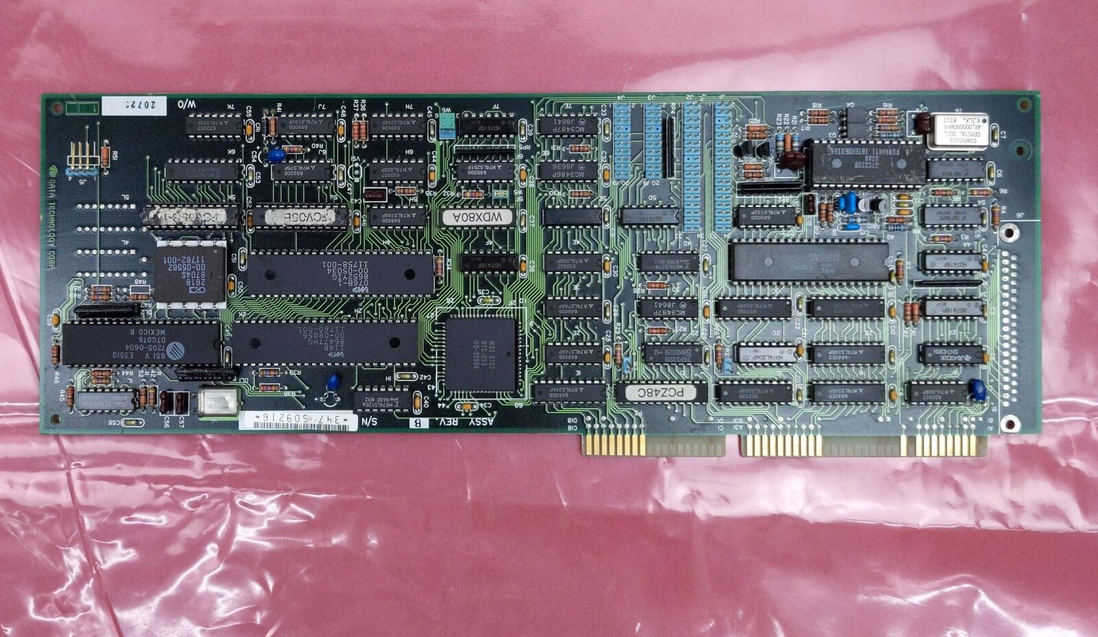DTC MFM Hard Drive + Floppy Controller ~ IBM AT 16-BIT ISA ~ AS-IS FOR PARTS