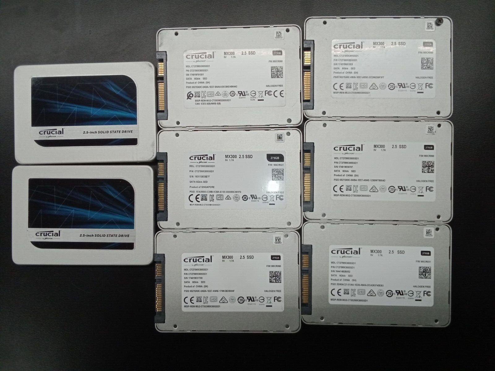 Crucial 275GB SSD MX300 2.5 SATA 6Gb/s | CT275MX300SSD1