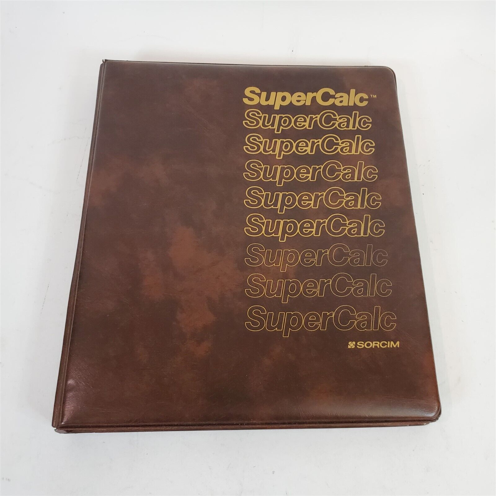 Vintage 1982 Original SuperCalc by SORCIM Software for CP/M & Owner's Manual