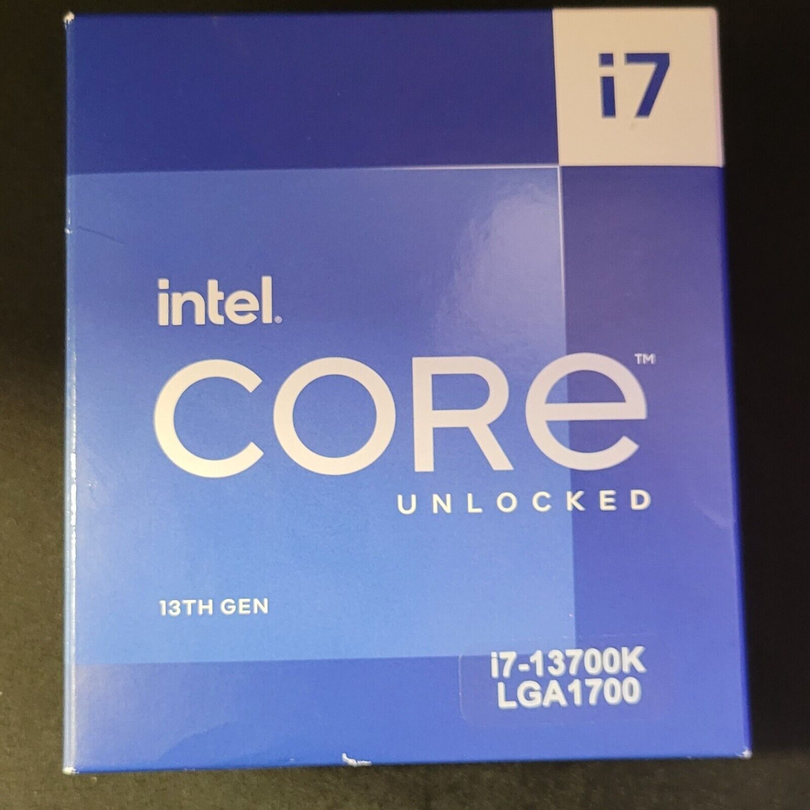 Intel Core i7-13700K Processor (5.4 GHz, 16 Cores, LGA 1700) Box - BX8071513700K