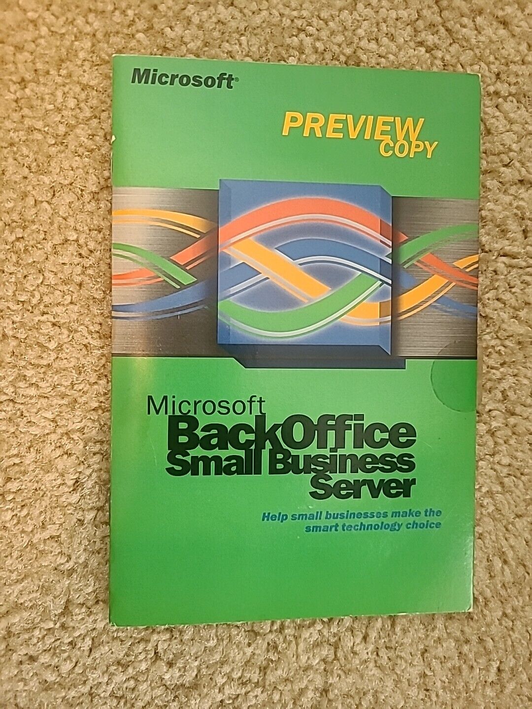 Microsoft  Backoffice Small Business Server Preview Copy 1997