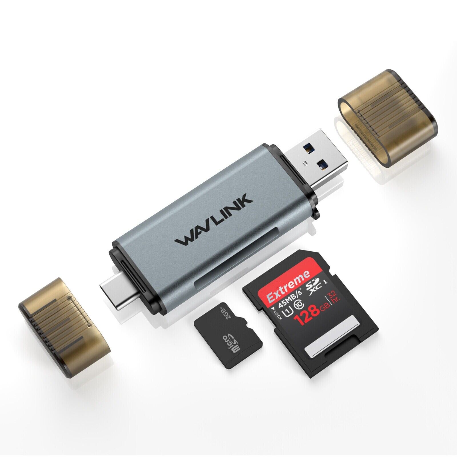Wavlink SD Card Reader Portable USB 3.0 Flash Memory Card Adapter Hub for SDXC