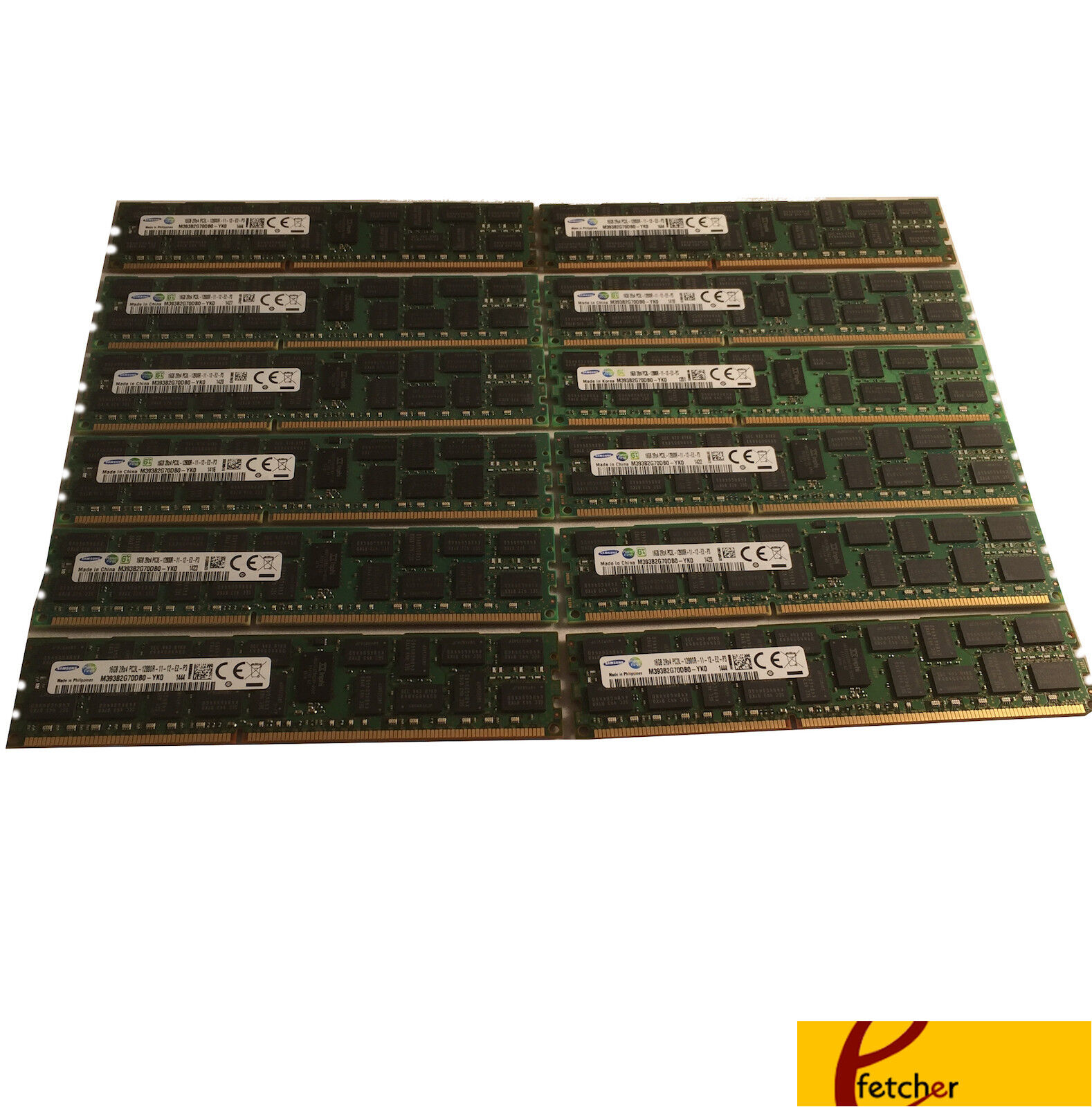 192GB (12 x 16GB)Memory For Dell PowerEdge R420 R520 R610 R620 R710 R820