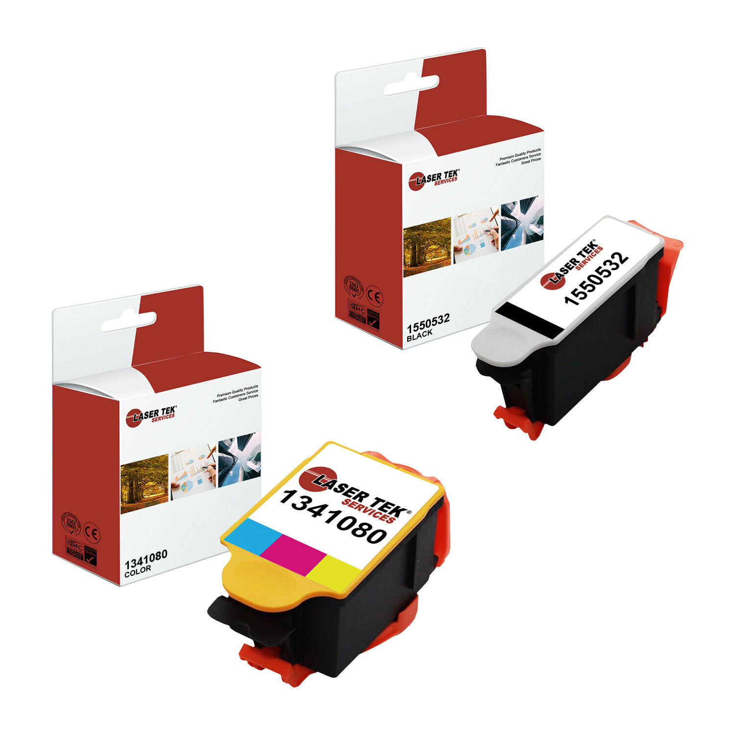 2Pk LTS 30XL 1550532 1341080 HY Compatible for Kodak ESP C110 C310 C315 Ink