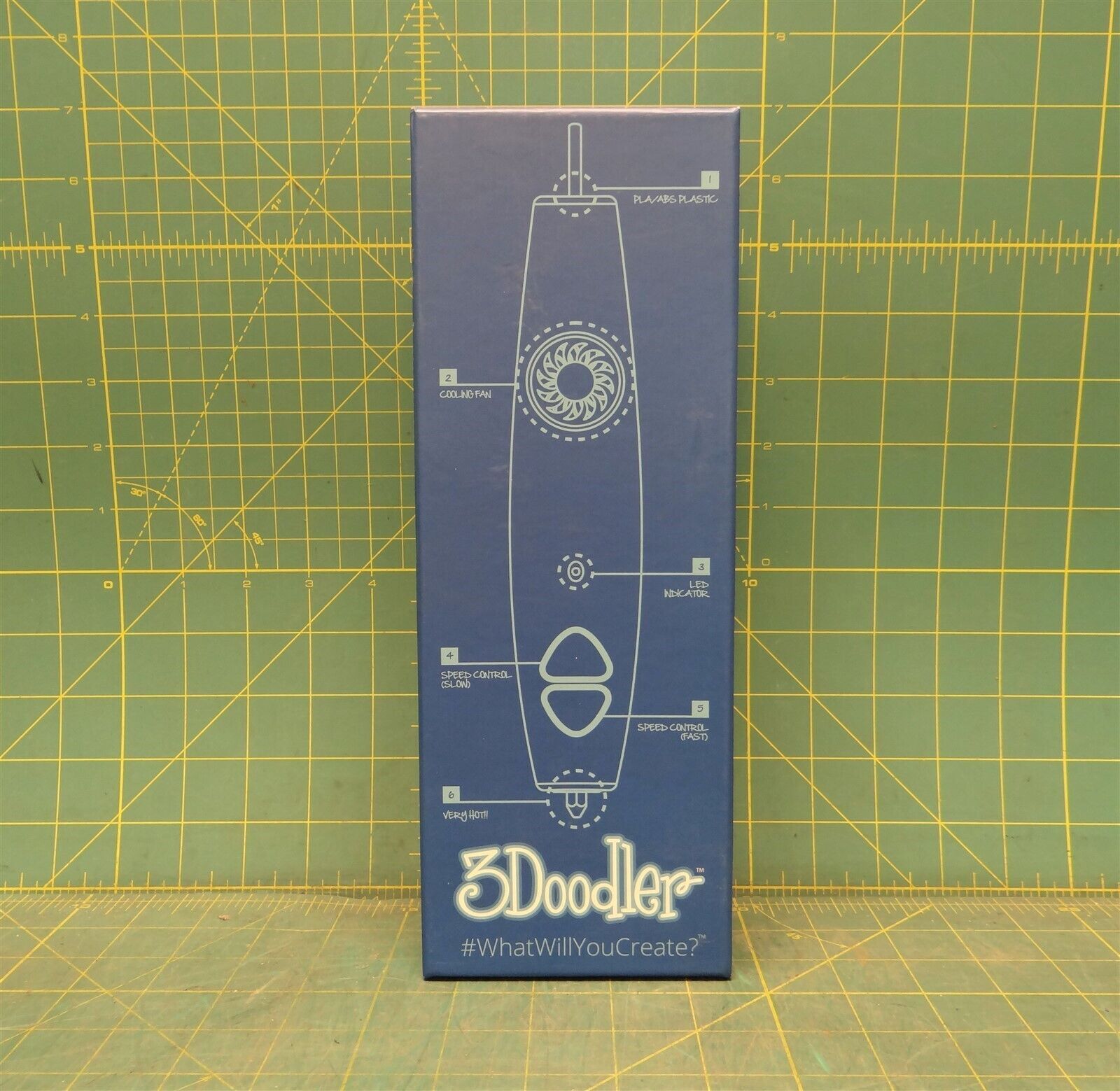 3Doodler First Edition 3D Drawing Pen Project Kit with 25 ABS/25 PLA Filaments