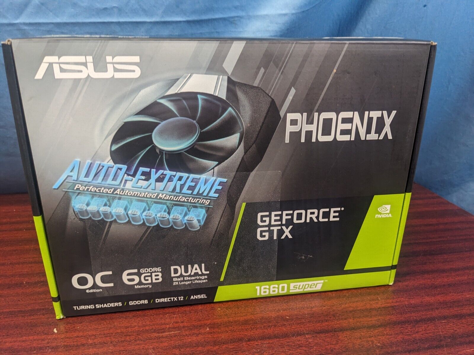 ASUS Phoenix NVIDIA GeForce GTX 1660 SUPER OC 6GB GDDR6 Graphics Card NEW