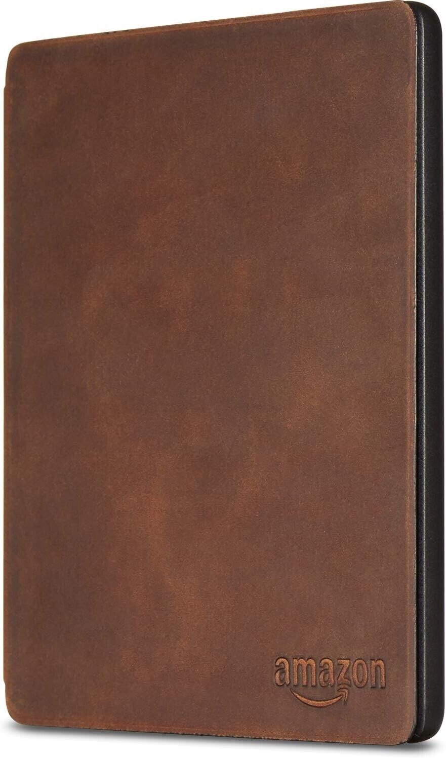 Amazon Premium Leather Cover Case for Kindle Oasis 9th 10th brown Japan New F/S