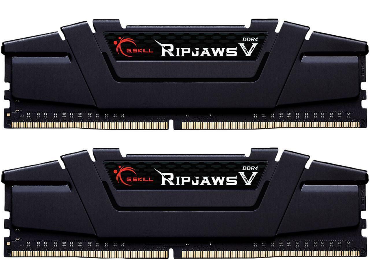 G.SKILL Ripjaws V Series 64GB (2 x 32GB) 288-Pin PC RAM DDR4 4000 (PC4 32000) In