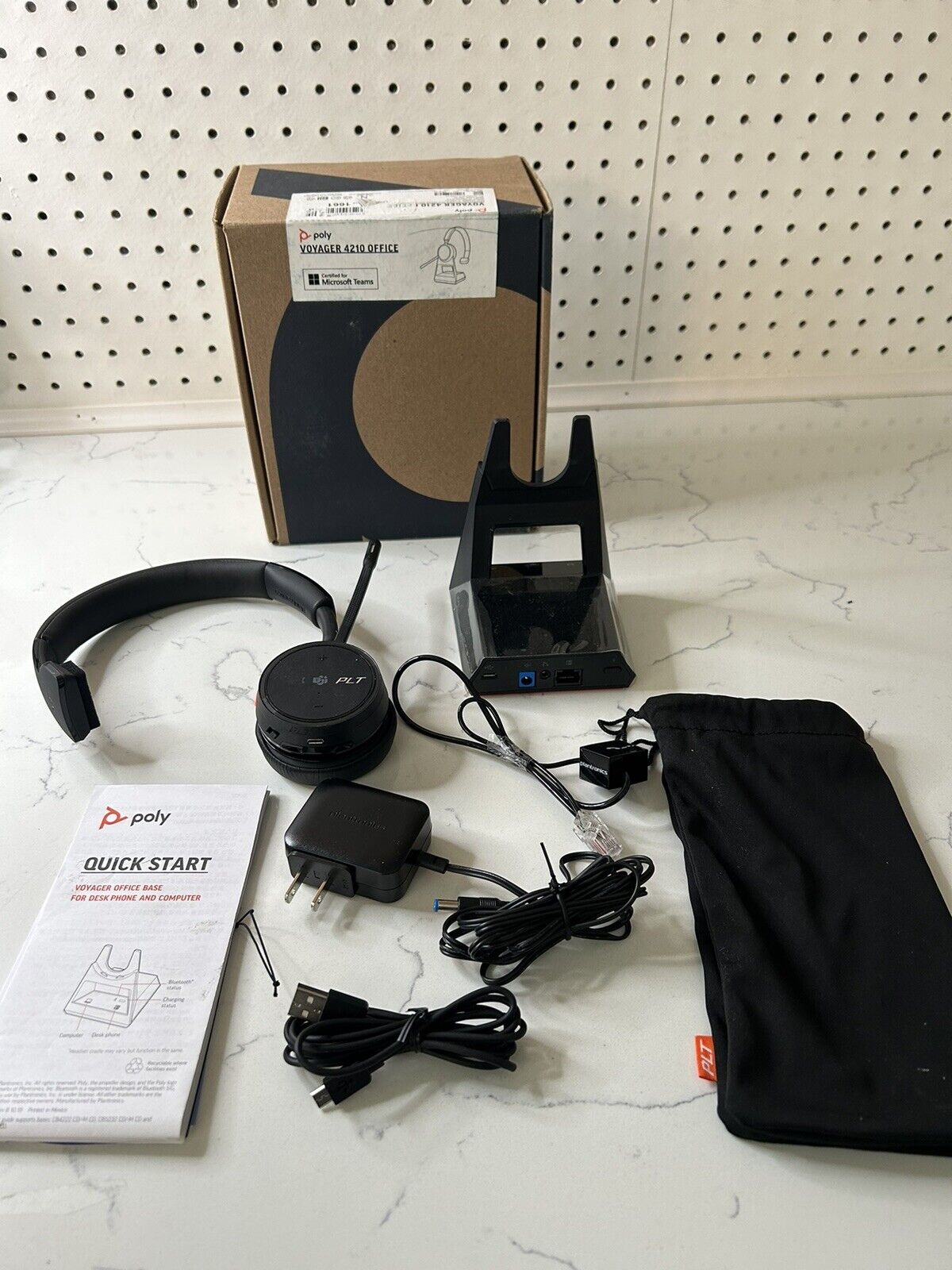 Plantronics Voyager 4210 Wireless Bluetooth Headset Open Box
