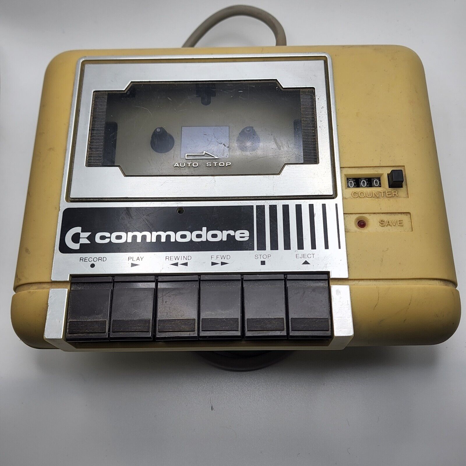 Commodore C2N Cassette Tape Drive Datasette NOT TESTED