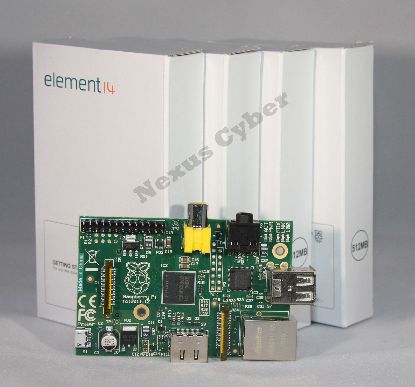 New Raspberry Pi 2.0 Model B 512MB Version Element 14 Linux System Board 