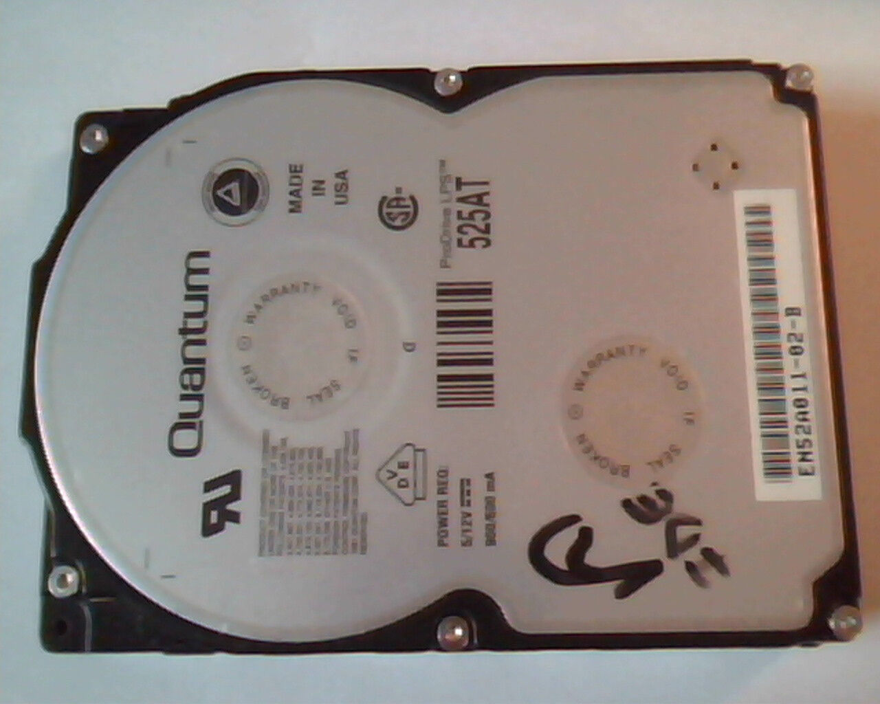 Hard Drive Disk IDE Quantum ProDrive LPS 525AT EN52A011-02-B 