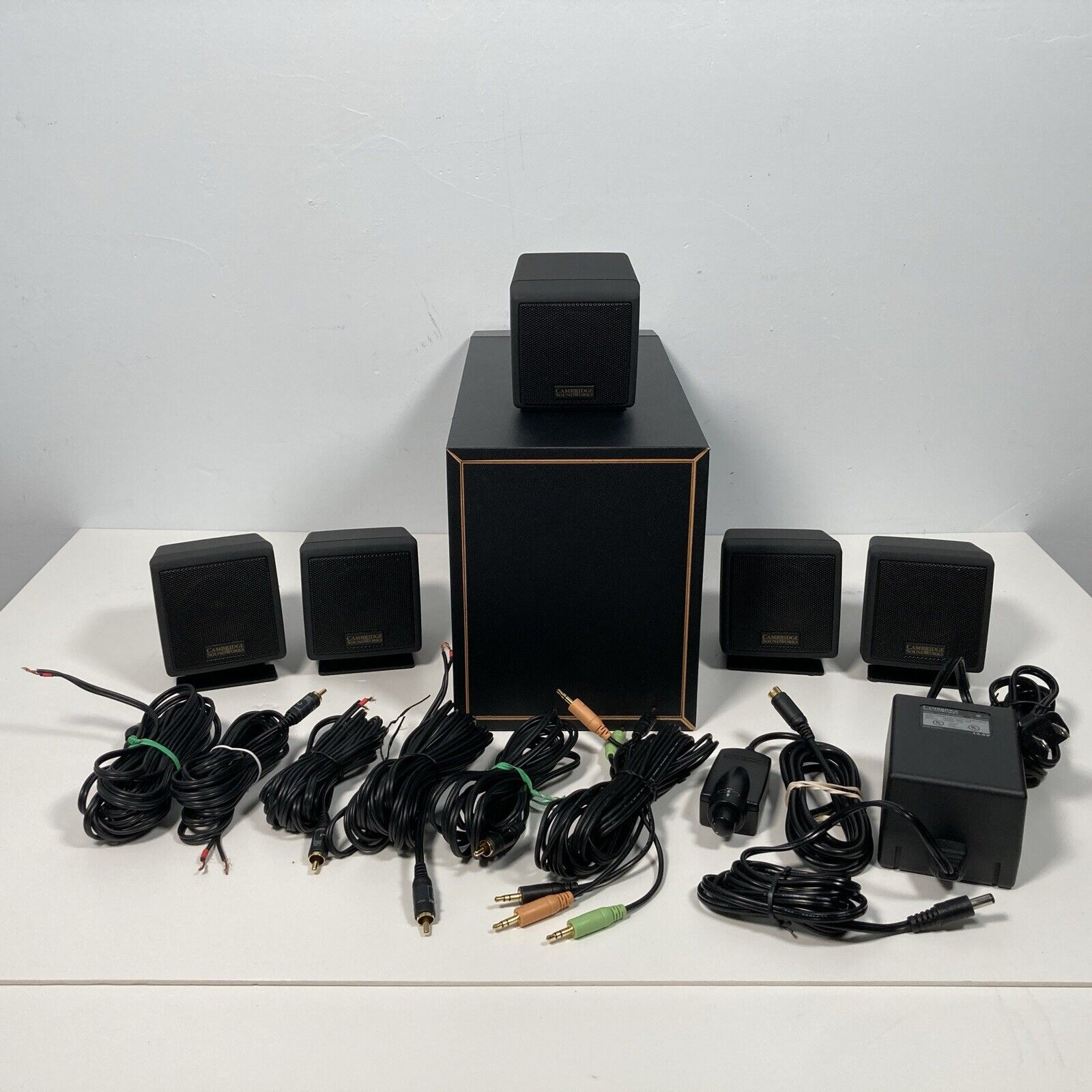 Cambridge SoundWorks DTT2200 5.1 Desktop Theatre PC Speaker Set Tested Works