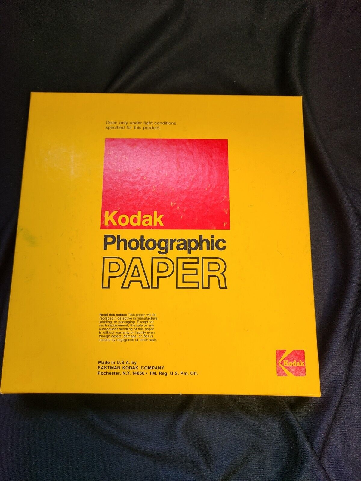 Kodak Photo Paper Kind-2318 100ct 210mm x 215mm Sealed Rare