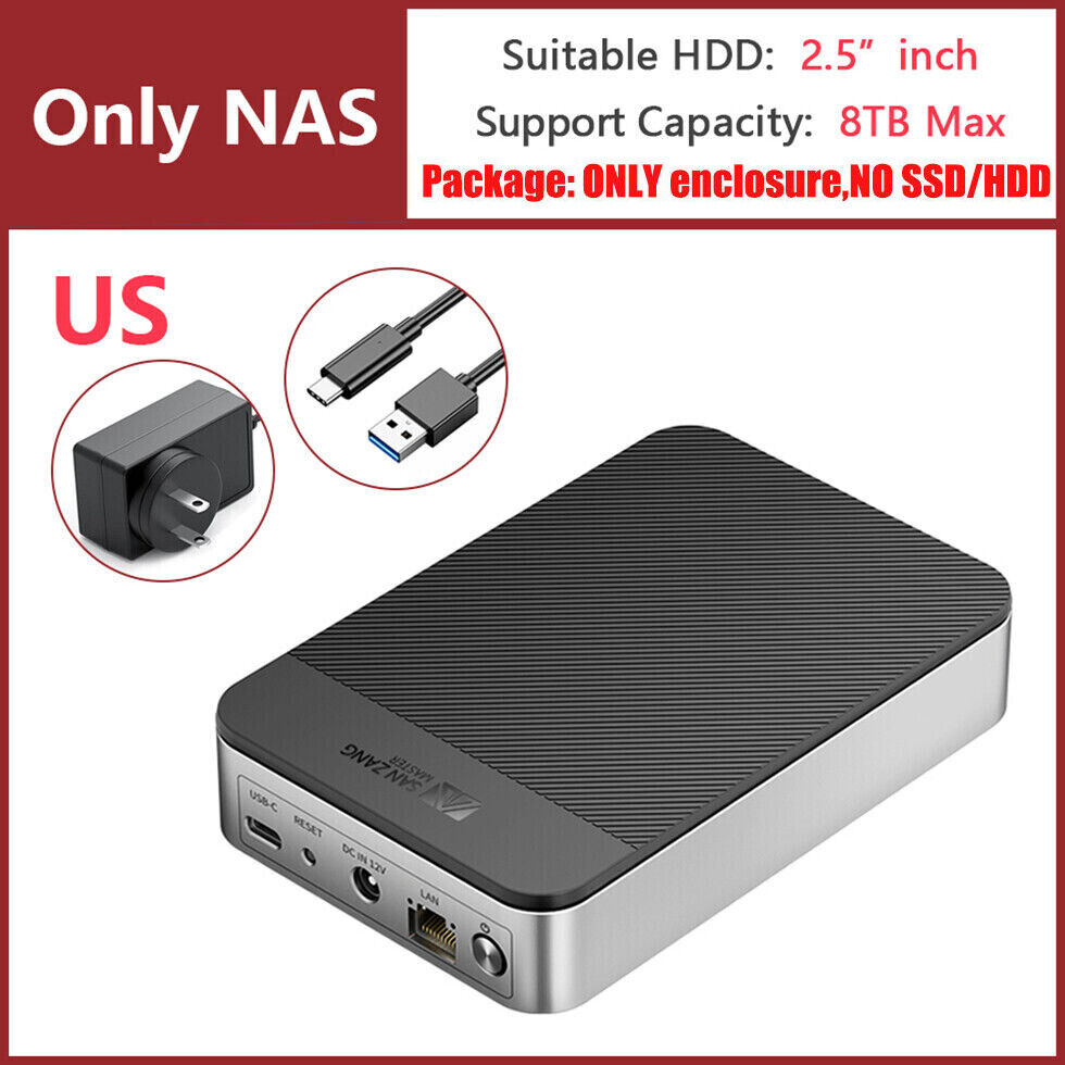 Networkable Hard Drive Enclosure for 2.5