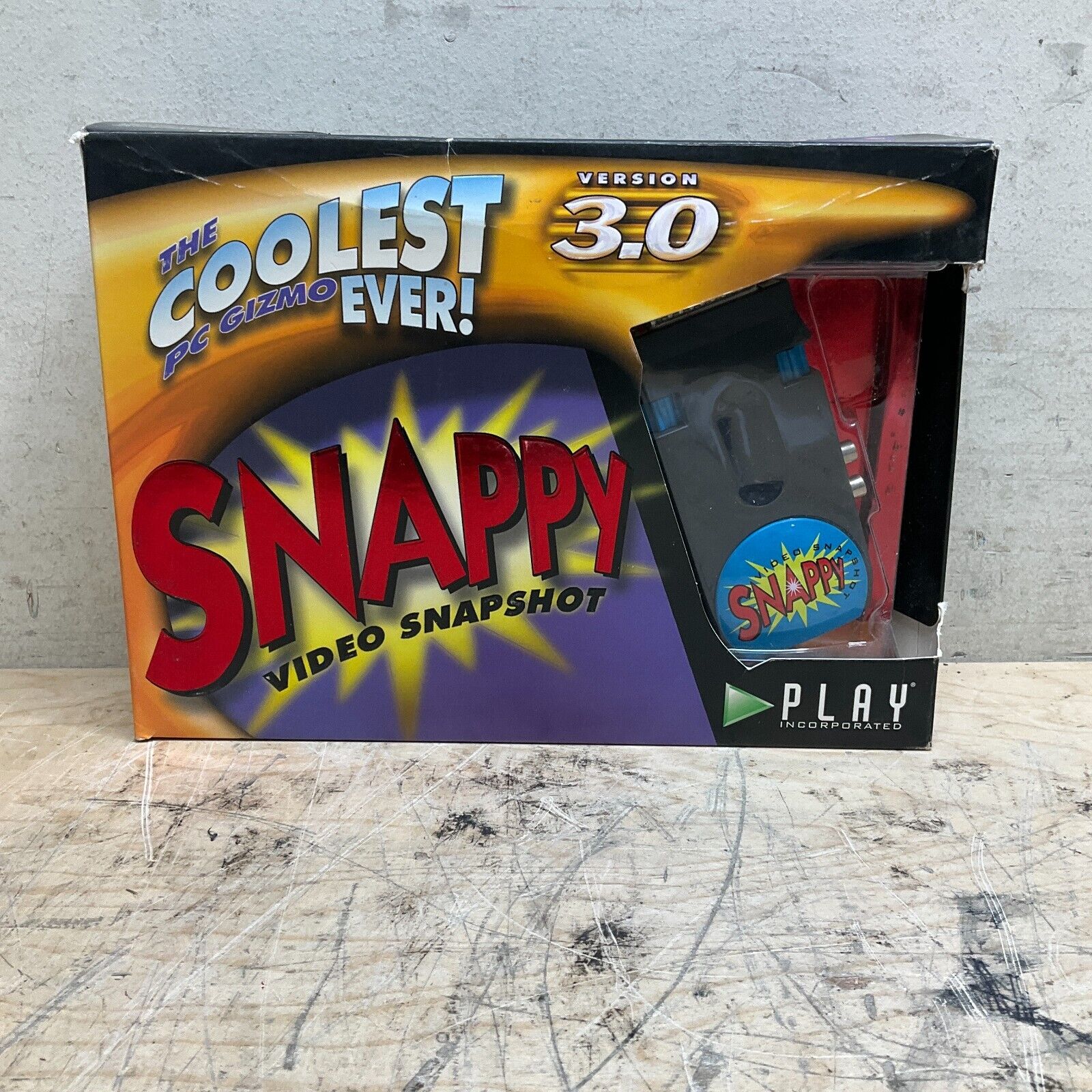 Vintage Snappy Video Snapshot PC Gizmo Version 3.0 software NEW IN BOX