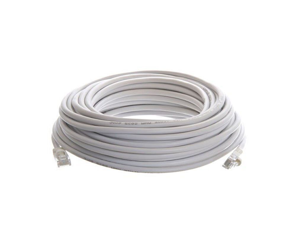 100FT 100 FT RJ45 CAT5 CAT 5 HIGH SPEED ETHERNET LAN NETWORK GREY PATCH CABLE