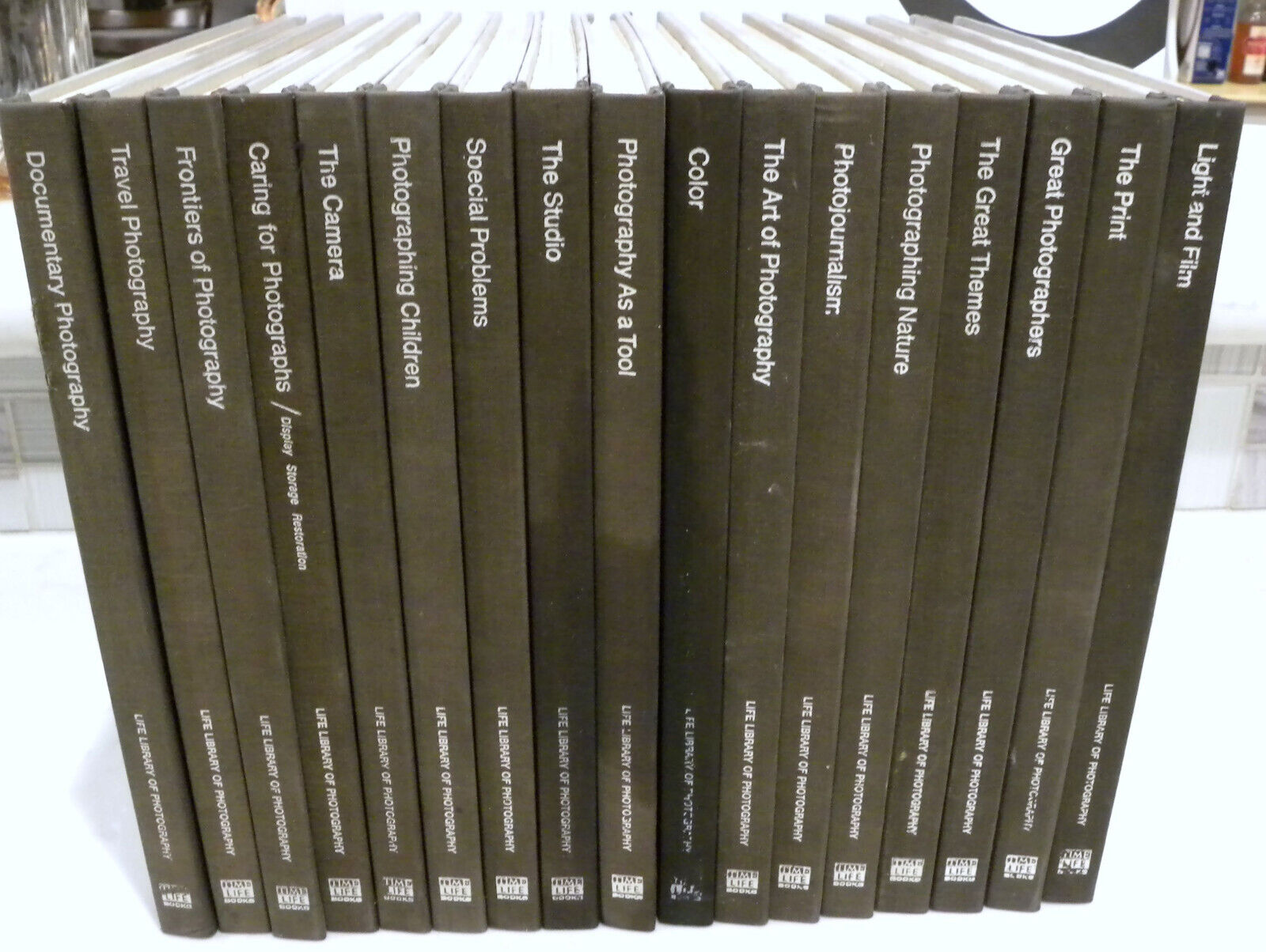 LIFE Library of Photography Complete Set of 17 Hard-Bound Books Film Camera Time
