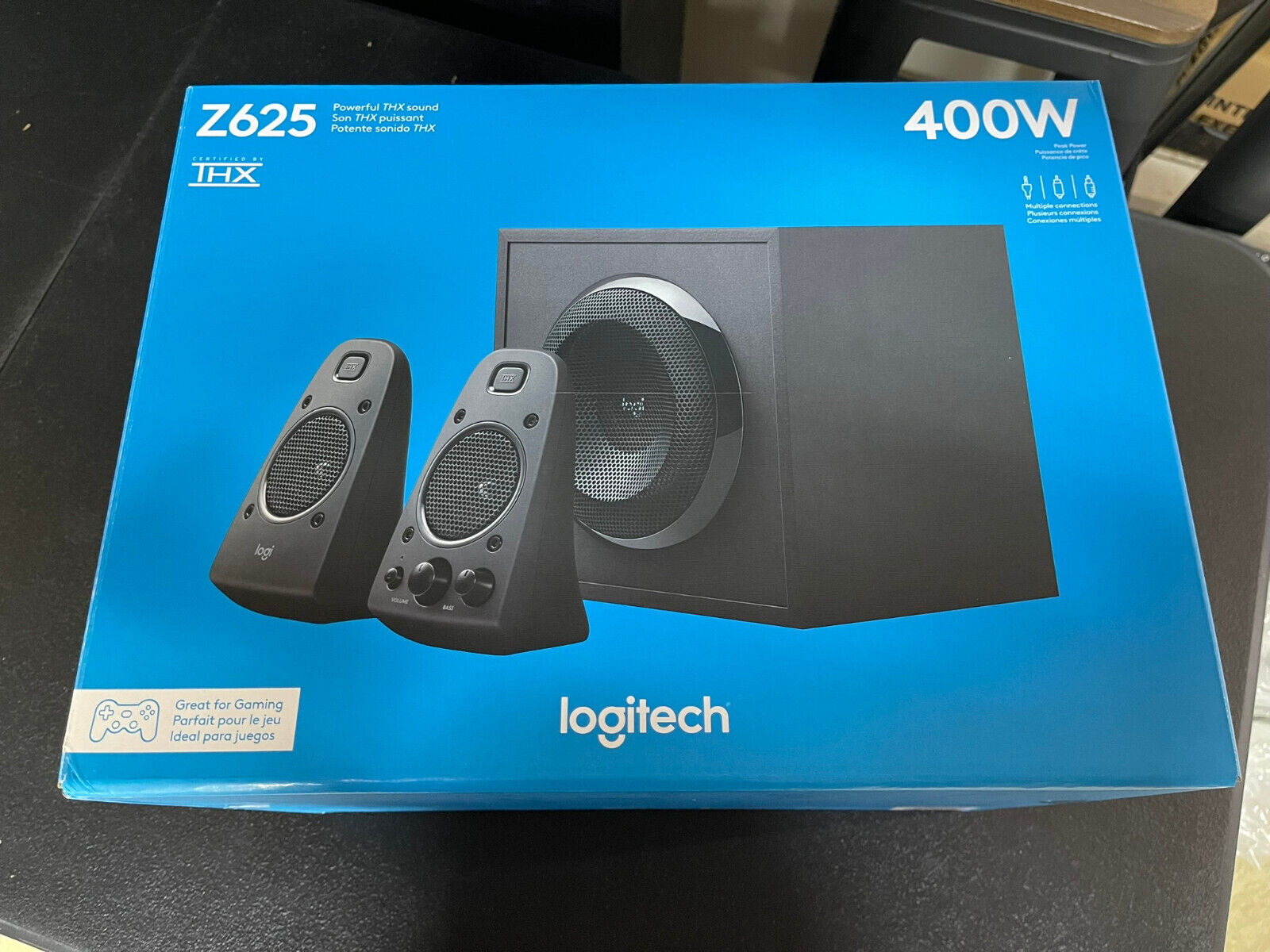 Logitech Z625 Powerful THX Sound 2.1 Speaker System NIB