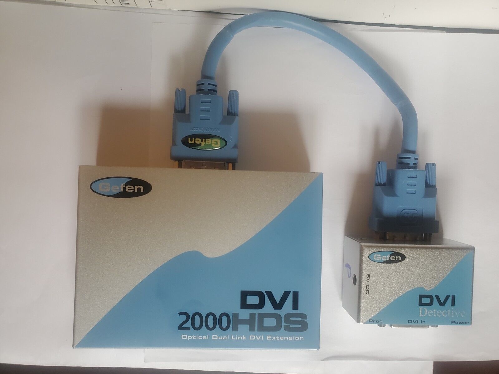 Gefen DVI 2000HDS Optical Dual Link DVI Extension && Gefen DVI Detective && Cord
